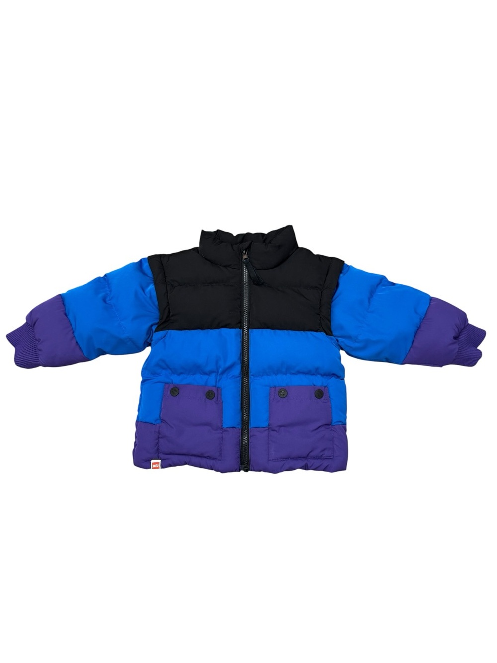 Lego Purple & Blue Colorblock Jacket with Removable Sleeves Vest by Target